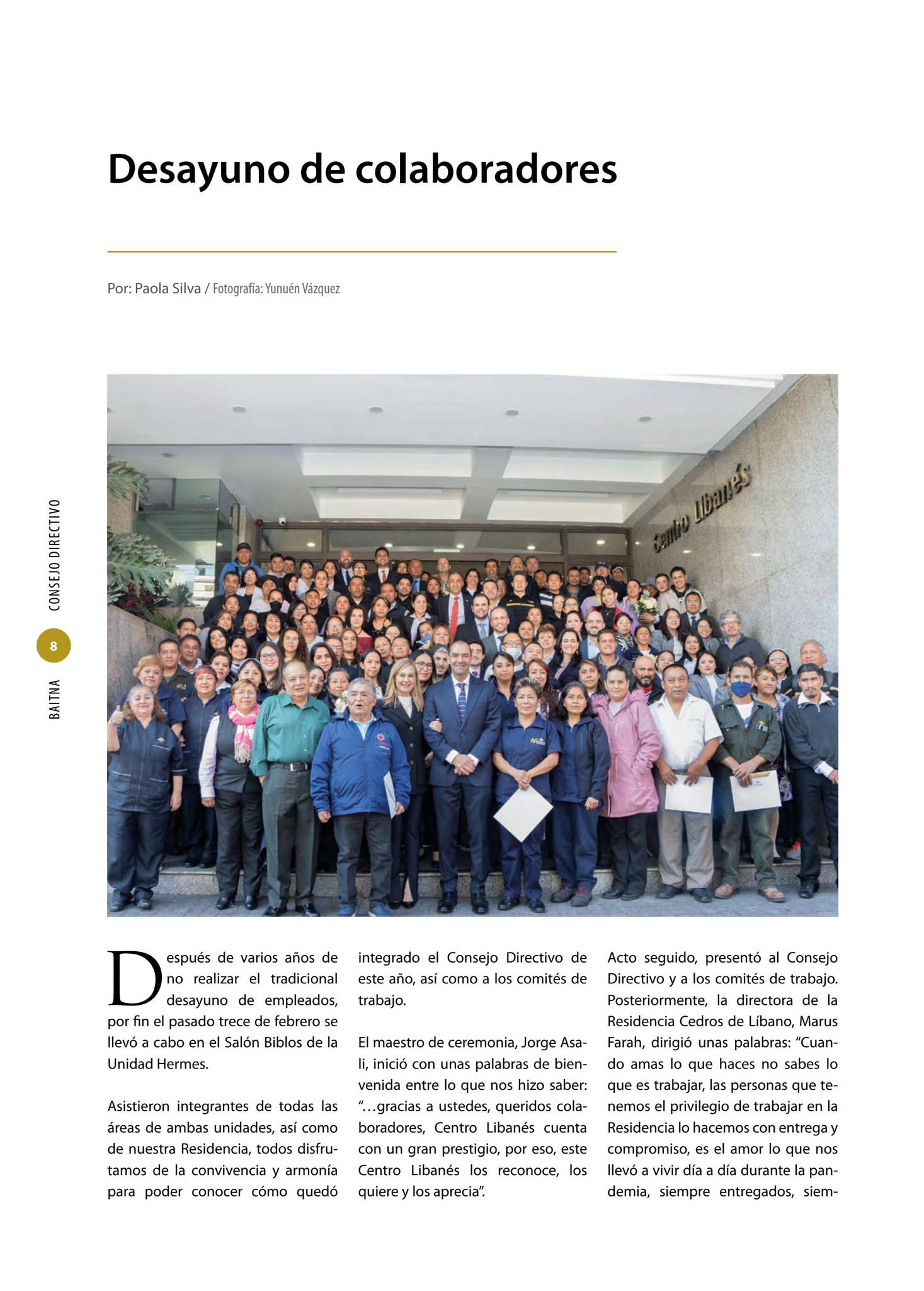 Baitna No. 86 Primavera 2023 by Centro Libanés - Issuu