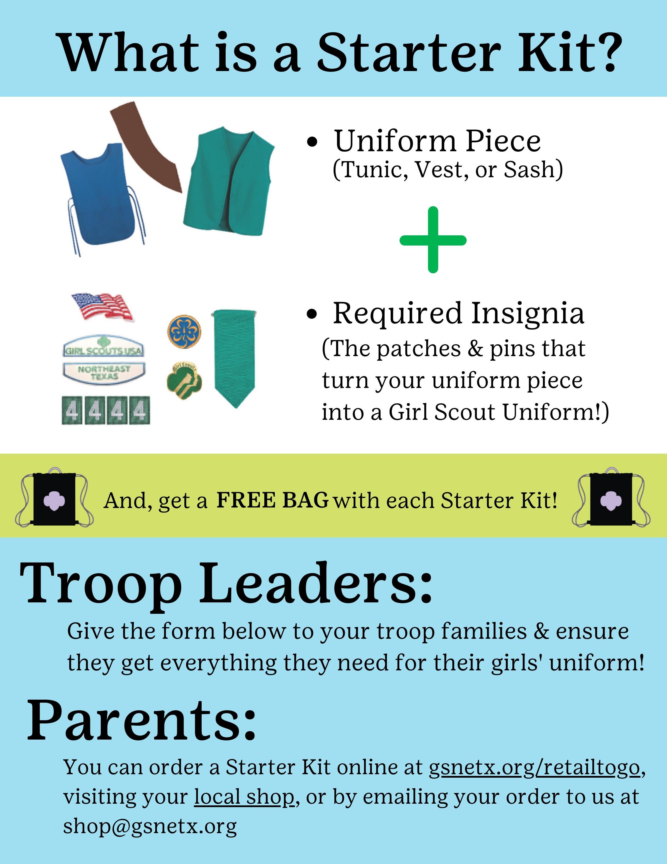 Uniform Starter Kit by Girl Scouts of Northeast Texas - Issuu