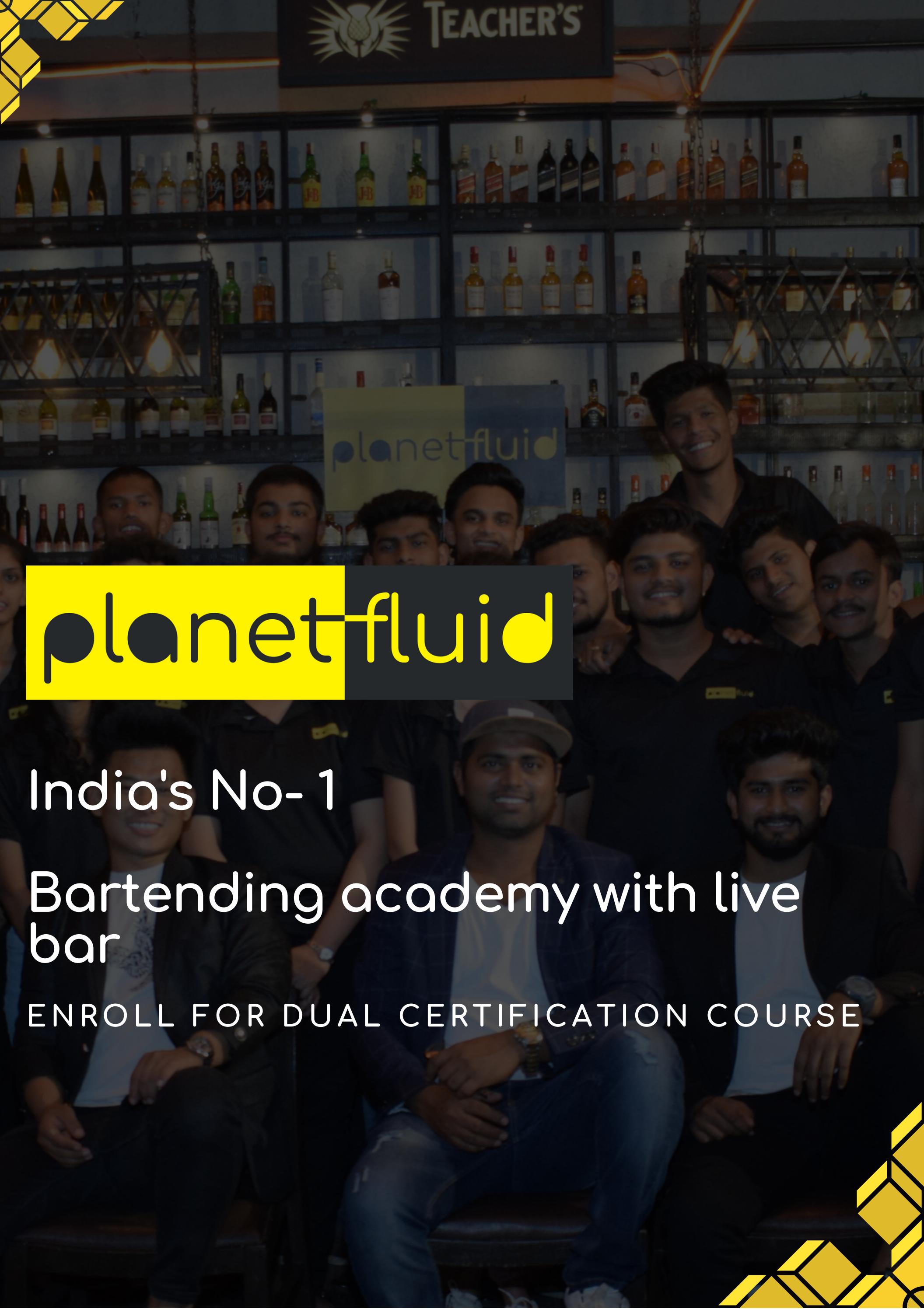 Bartending Courses Training Institute In Pune, Goa, India by