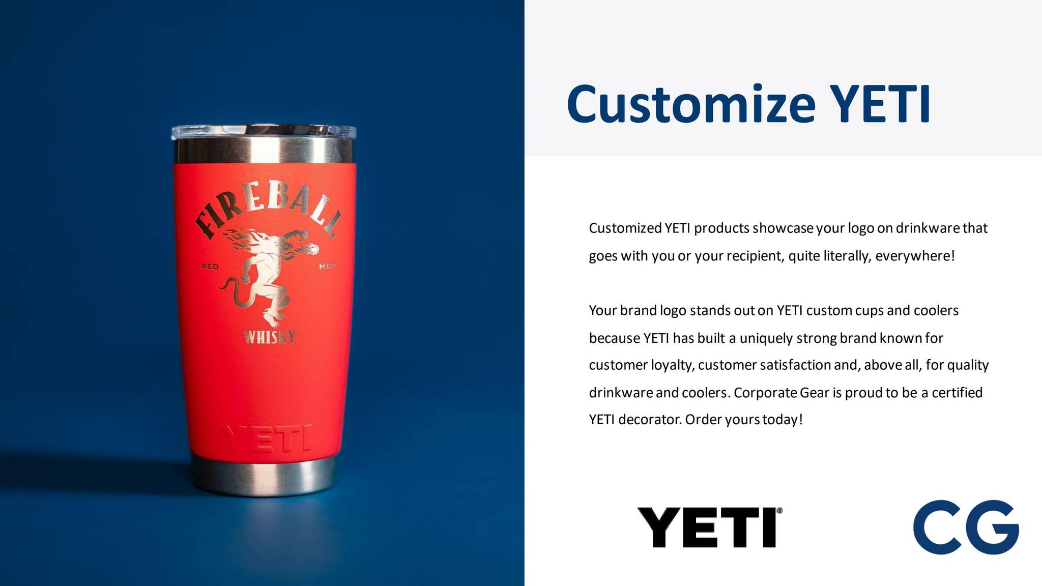 YETI Custom Drinkware & Bags by Corporate Gear - Issuu