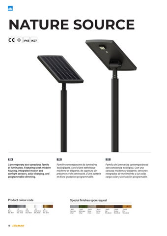 灯饰手册 太阳能 Integrated Luminaires ( 法文 版本 ) 第 20 页