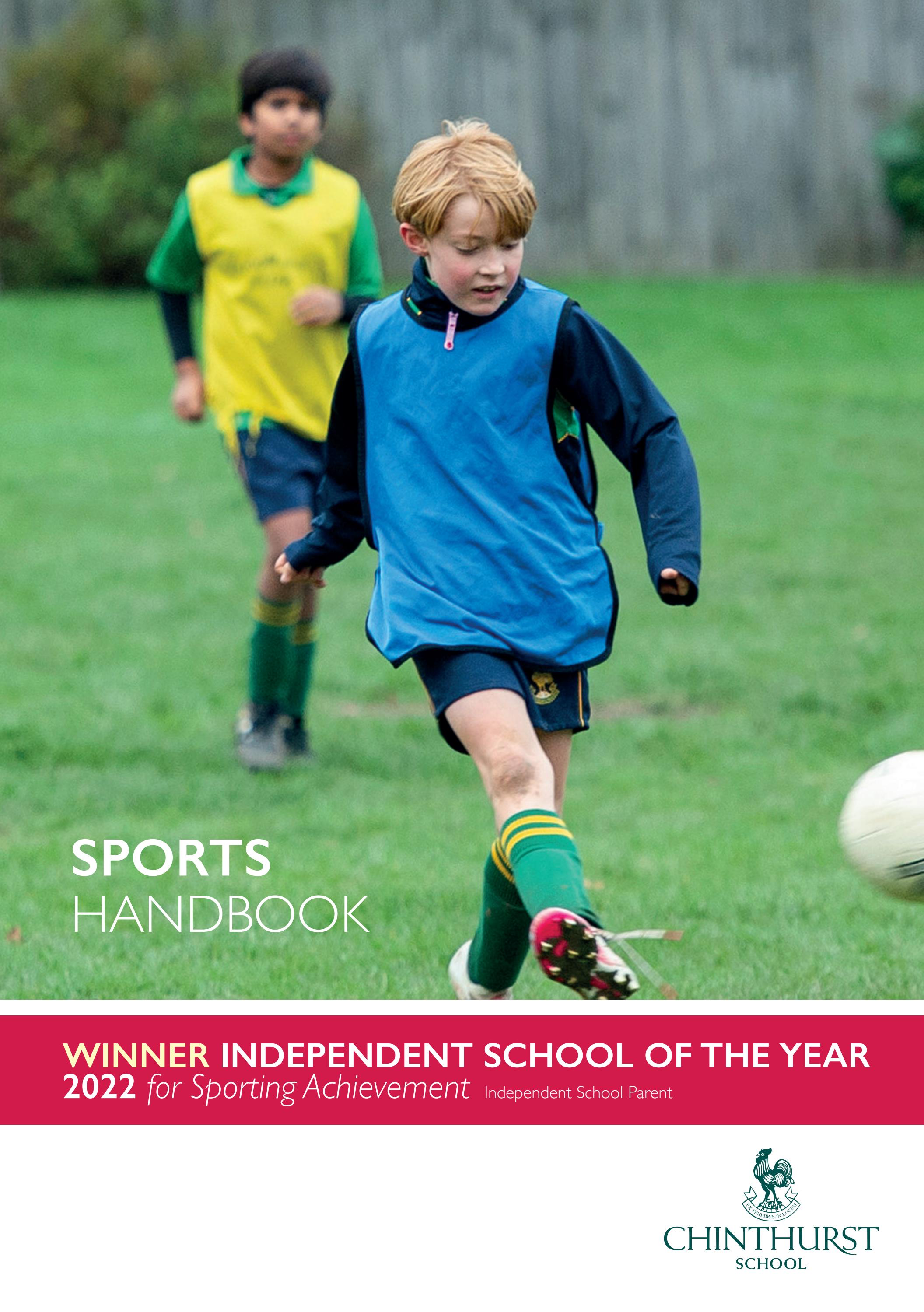 Sports Handbook 202324 by Chinthurst School Issuu
