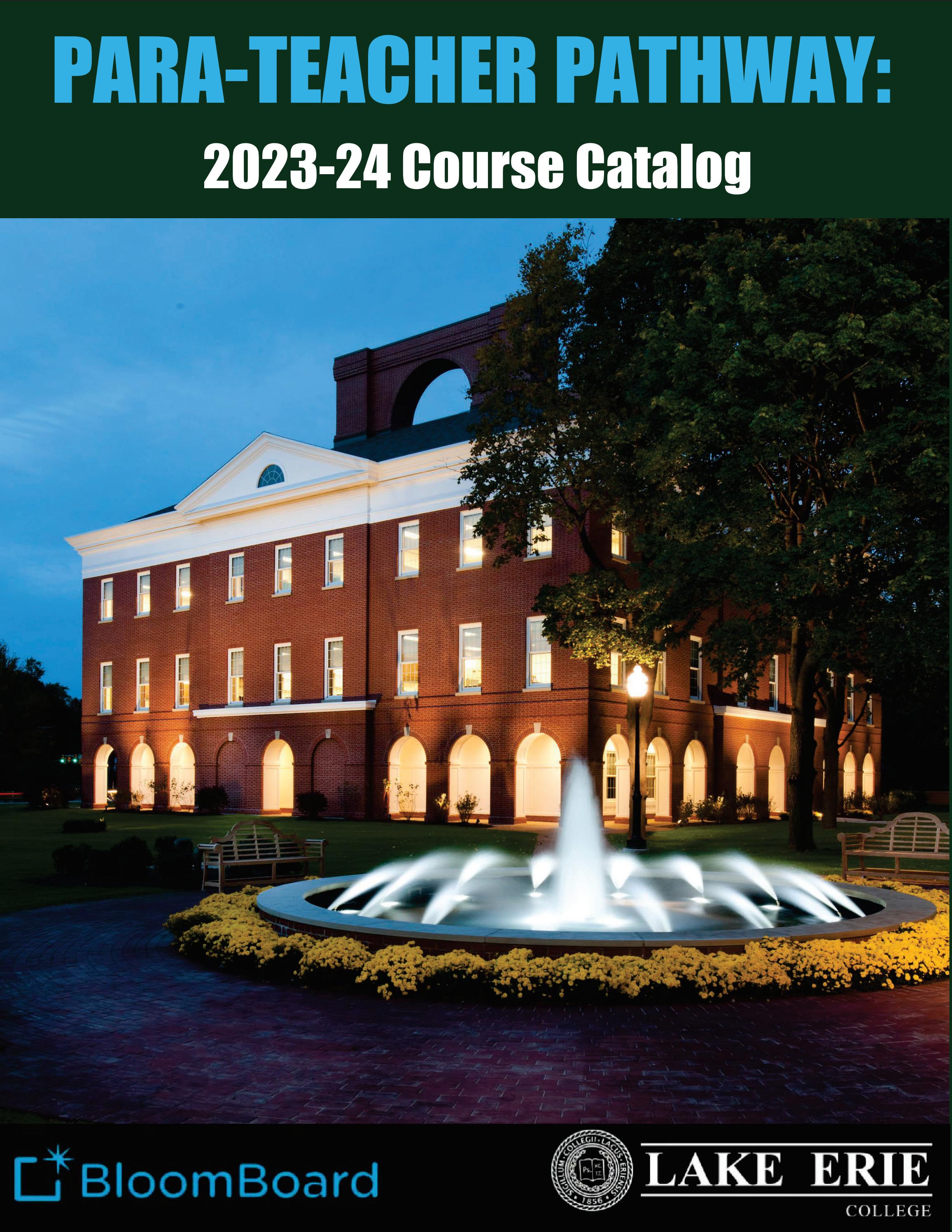 LECBloomboard Course Catalog by lakeeriecollege Issuu