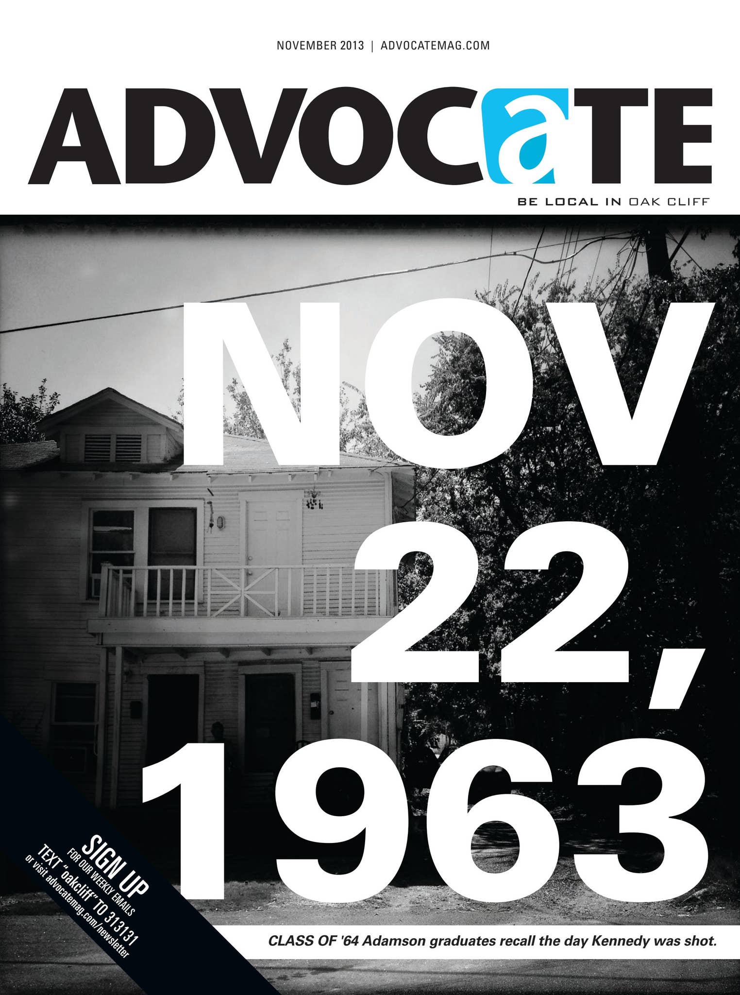 2013 November Oak Cliff by Advocate Media - Dallas - Issuu