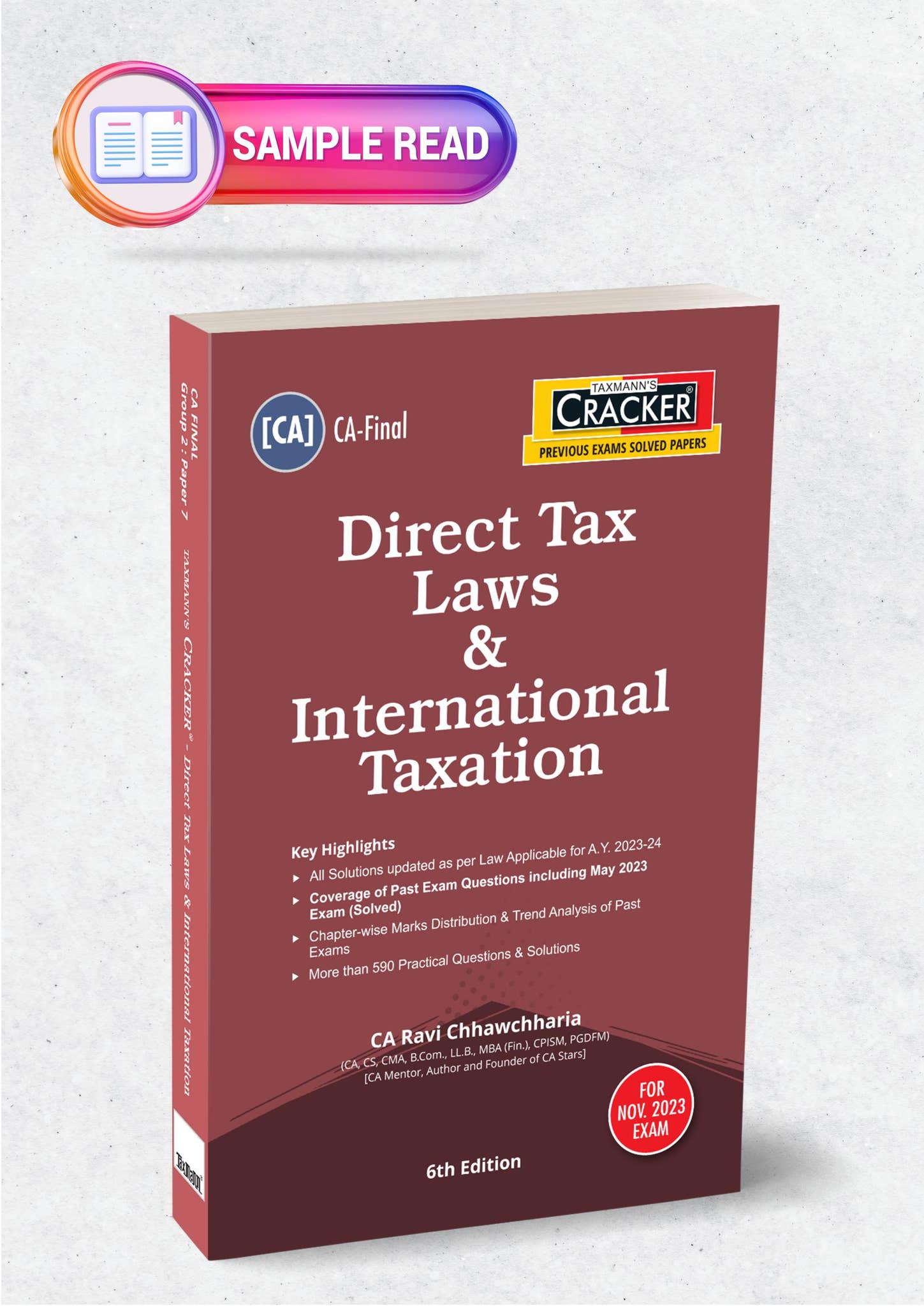Taxmann's Direct Tax Laws & International Taxation (DT) | A.Y. 2023-24 ...