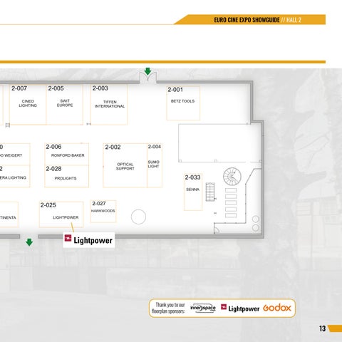 Euro Cine Expo 2023 Showguide 第 13 页