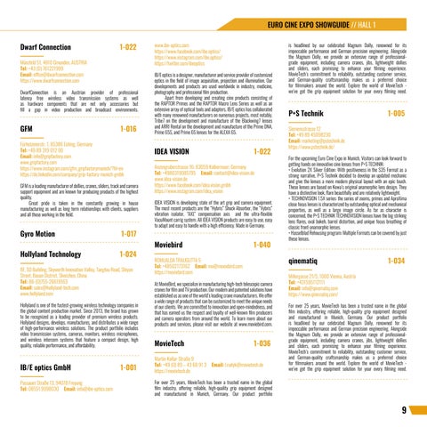 Euro Cine Expo 2023 Showguide 第 9 页