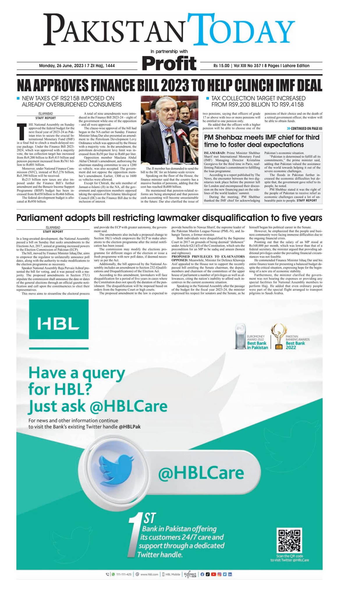 Epaper_23-06-26 LHR by Pakistan Today - Issuu