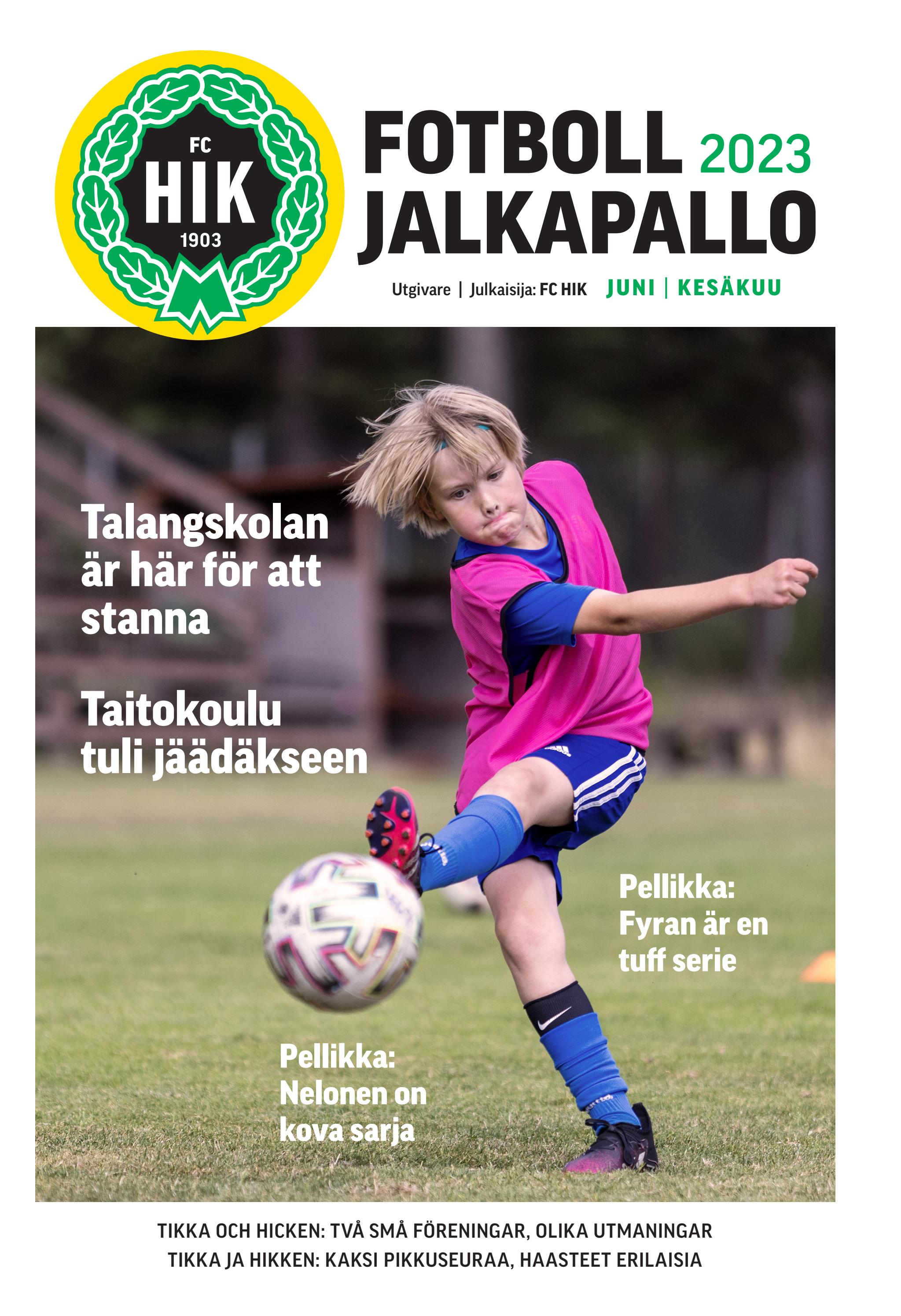 FC HIK Fotboll Jalkapallo 1 2023 By Mauri Forsblom Issuu FC HIK Fotboll Jalkapallo 1 2023 By Mauri Forsblom Issuu