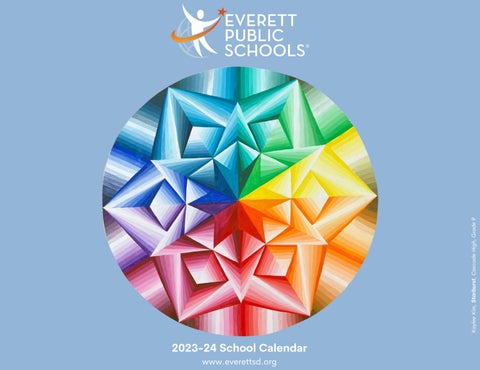 2023-24 Student Art Calendar English by Everett Public Schools - Issuu