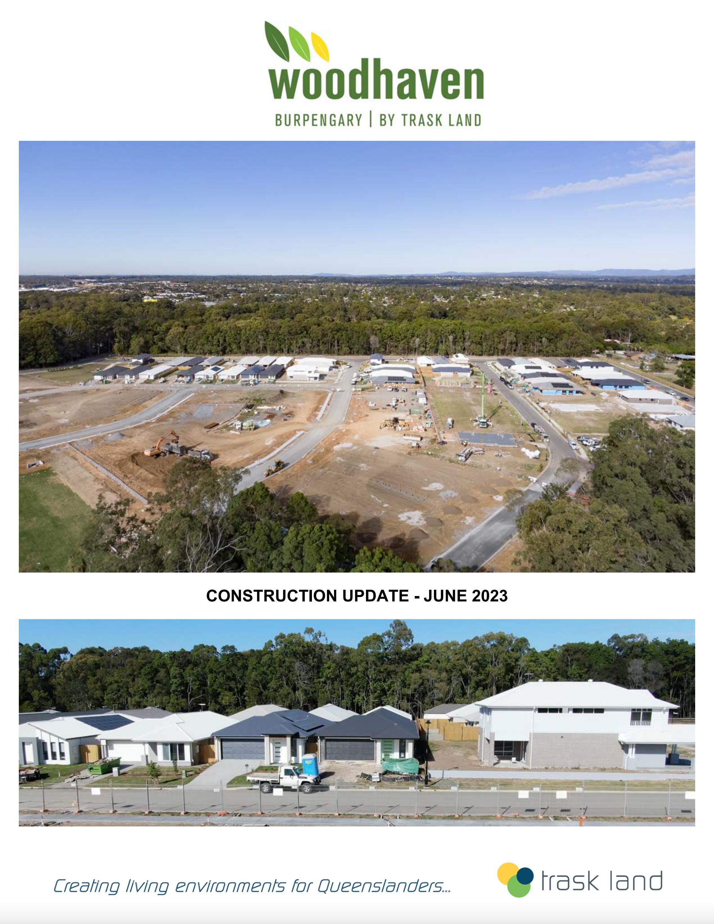 Woodhaven Estate June construction Status by Chris Wells Issuu