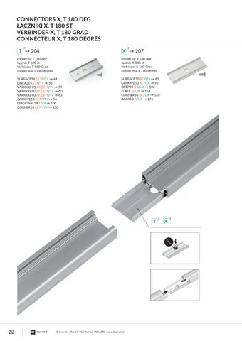 2023 Topmet LED Profiles 灯饰目录 第 24 页