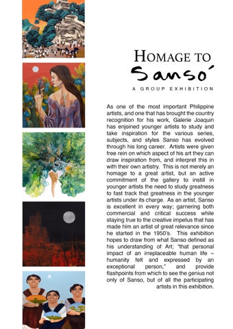 Homage to Sanso | Group Exhibit 第 5 页