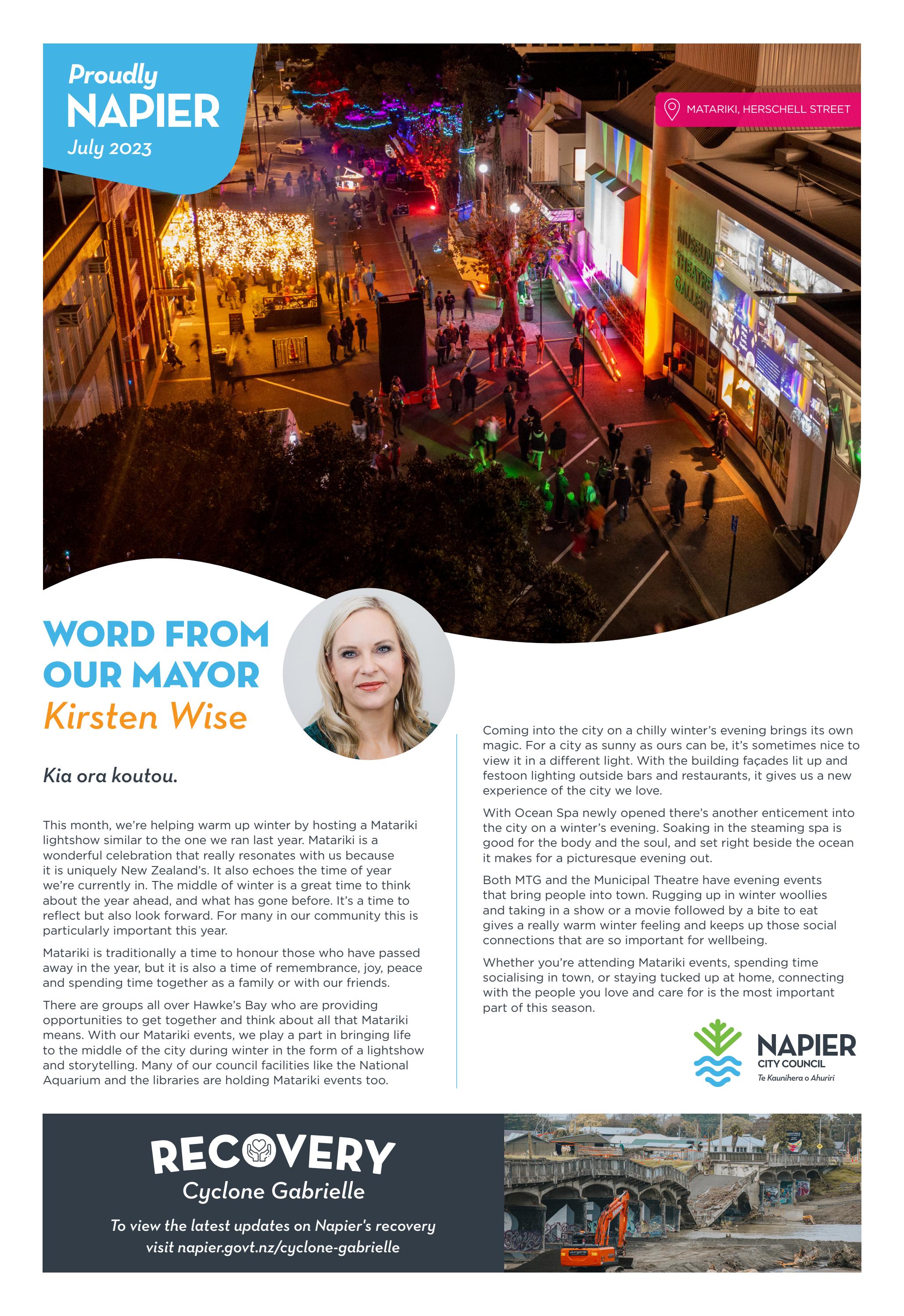 Proudly Napier July 2023 by Napier City Council Issuu