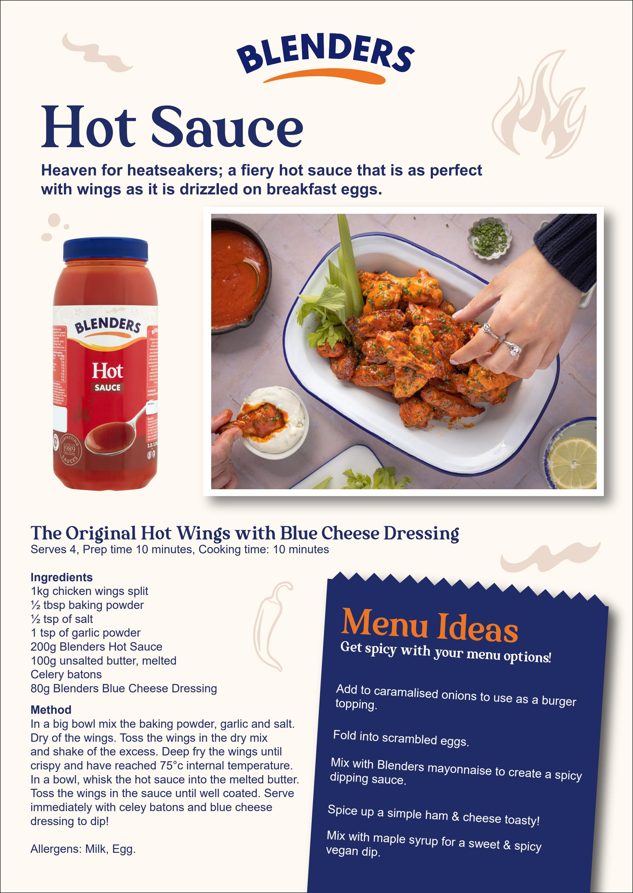 Blenders Hot Sauce Launch Flyer by Blenders_Sauces Issuu