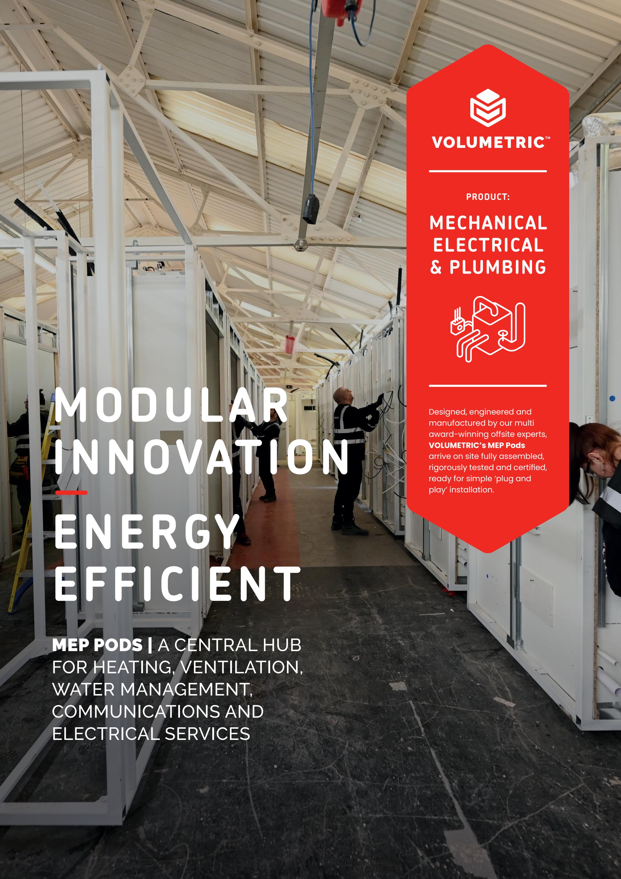MEP Pods (Prefabricated Utility Cupboards) by volumetricmodularltd Issuu