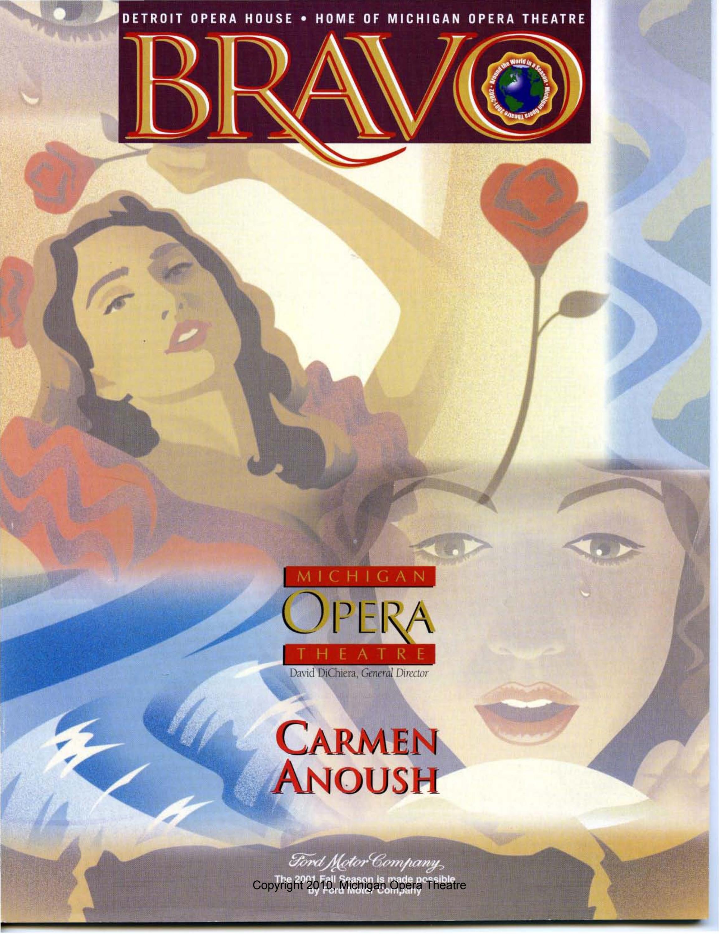 PROGRAM: Bravo 2001 Fall Opera and Dance by Detroit Opera - Issuu
