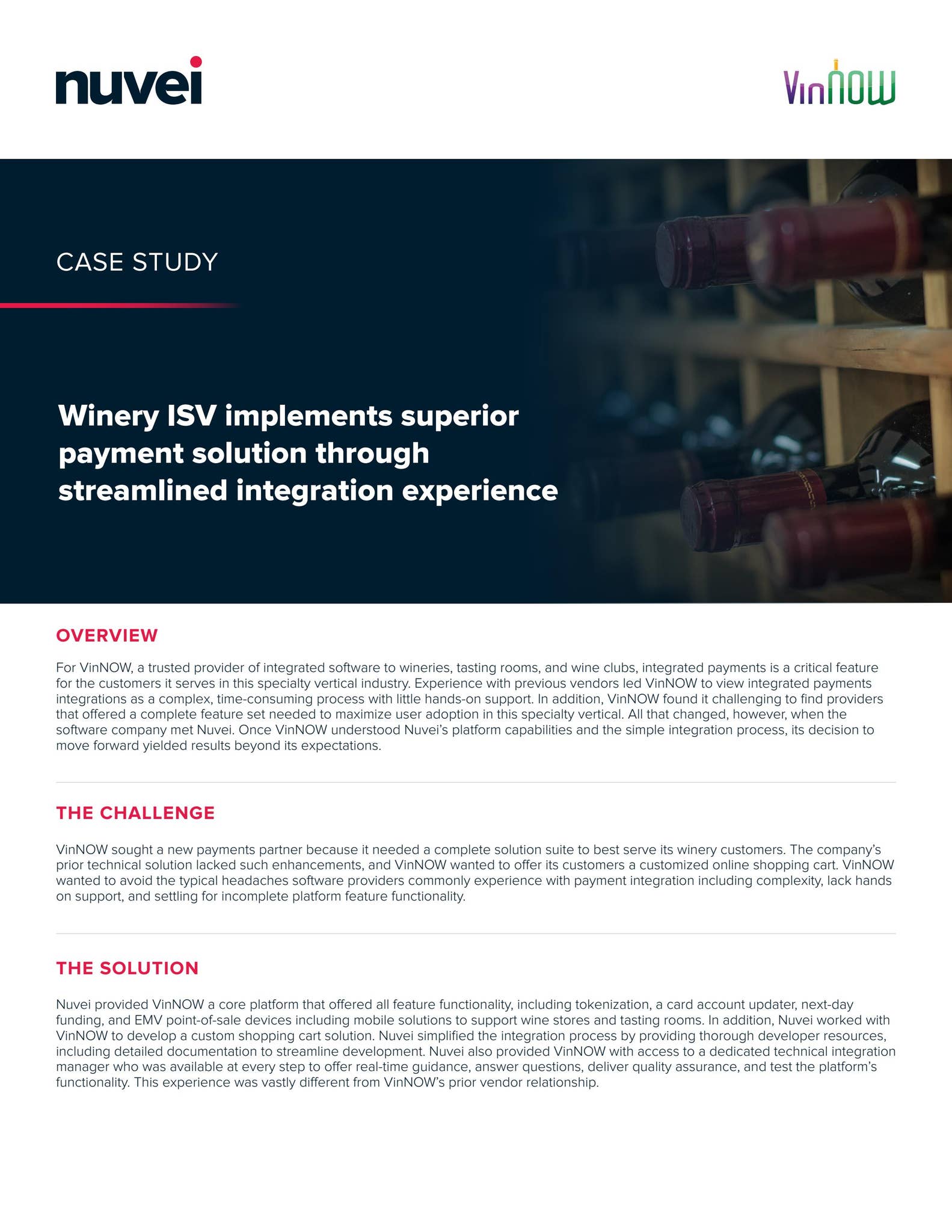 Case study: VinNOW (integrated software to wineries) by Nuvei - Issuu