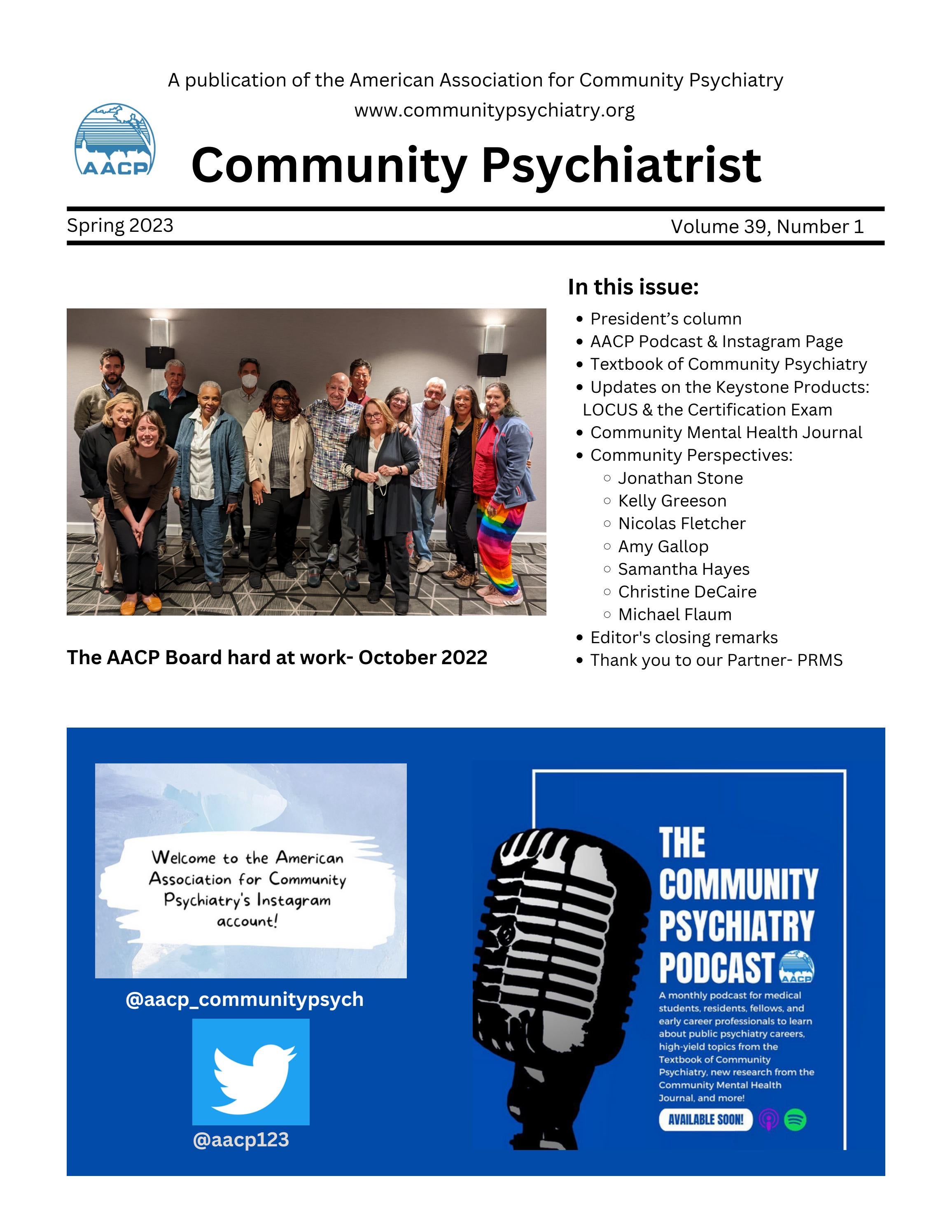 AACP Newsletter Spring Edition 2023 by articles Issuu