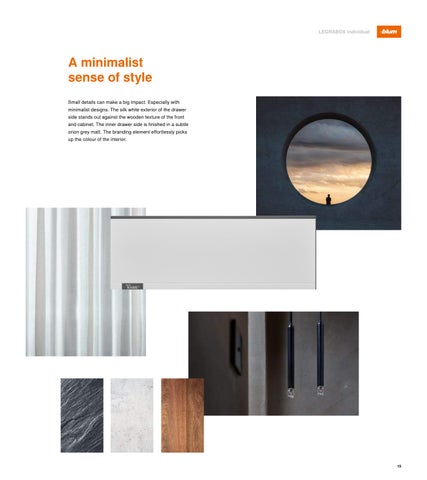 Blum myLEGRABOX Overview 第 15 页