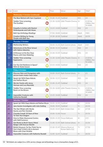 卫浴 Children's Literature Festival 2023 小册 第 12 页
