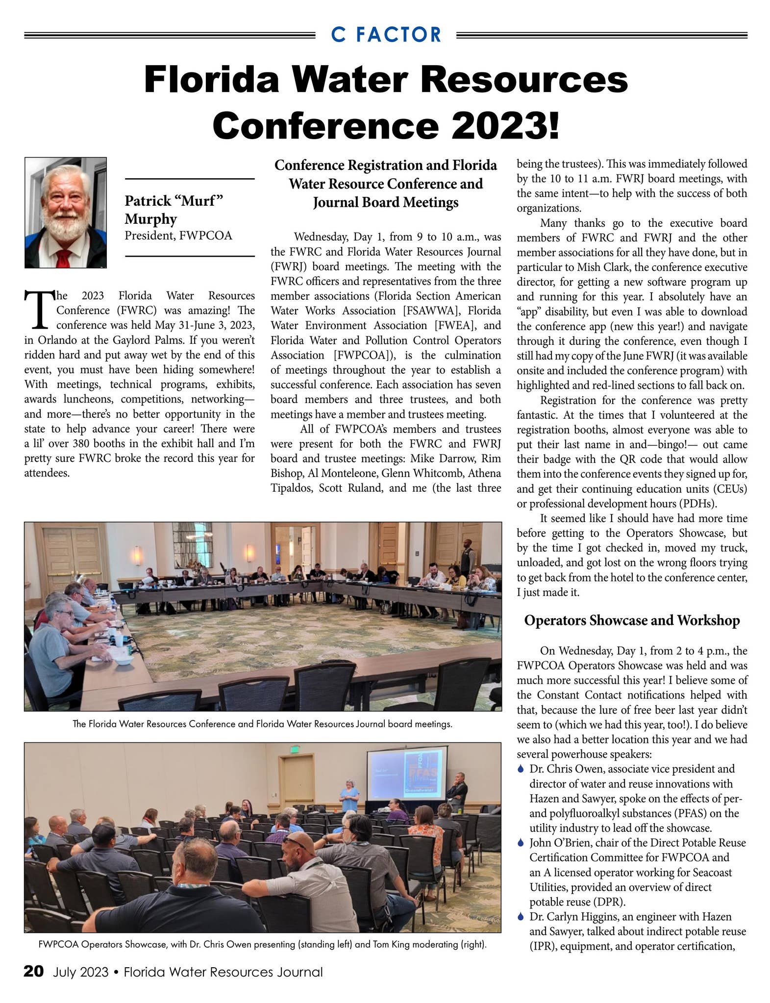 Florida Water Rescources Florida Water Resources Journal - July 2023 by Florida Water Resources ...