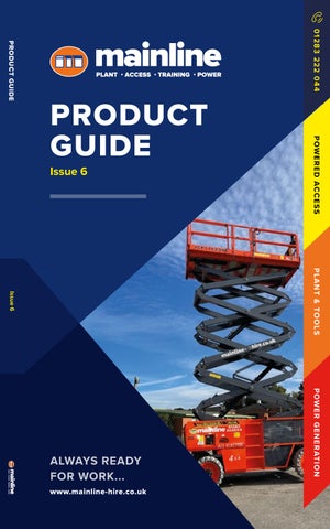 Mainline Product Guide - Issue 6 by mainline1982 - Issuu