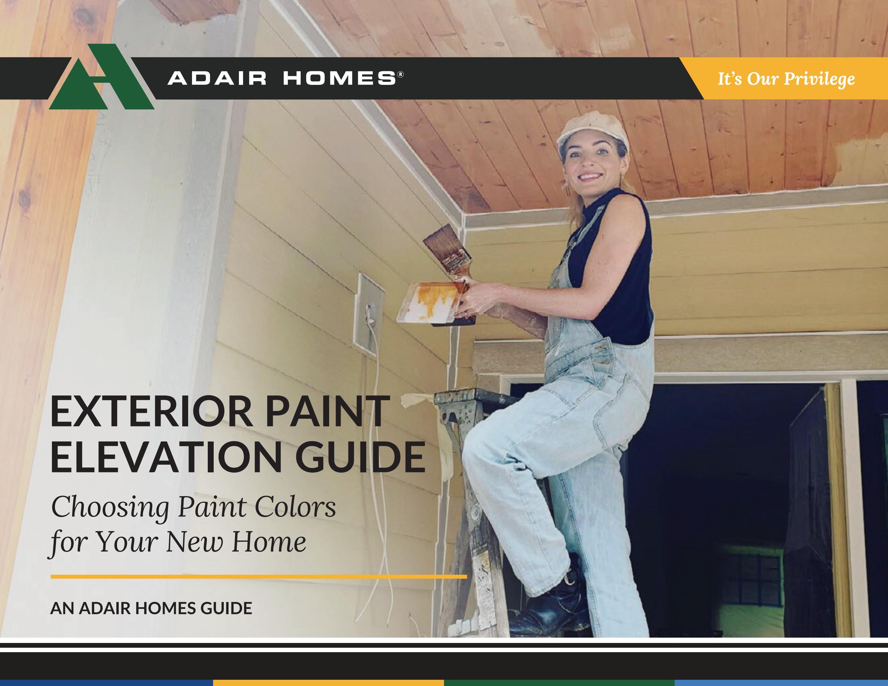 Paint Elevation Guide 2023 by Adair Homes Issuu