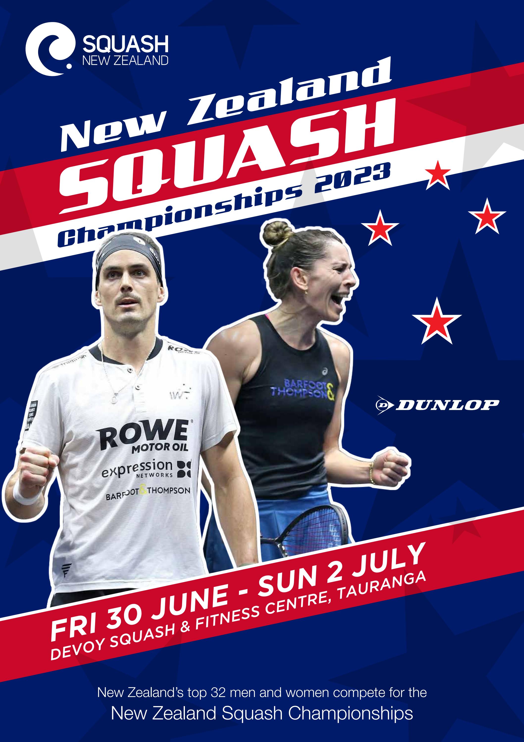 New Zealand Squash Championships Event Programme by Squash New Zealand
