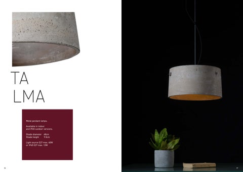 ARDENA 灯饰目录 · LoftLight Concrete 第 19 页