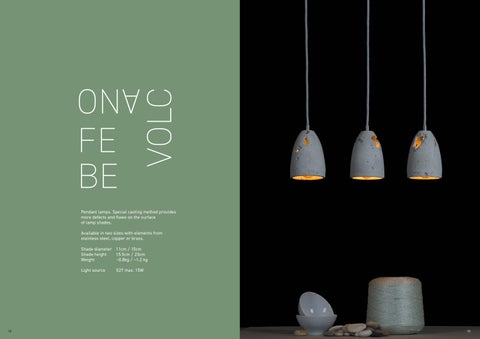 ARDENA 灯饰目录 · LoftLight Concrete 第 7 页