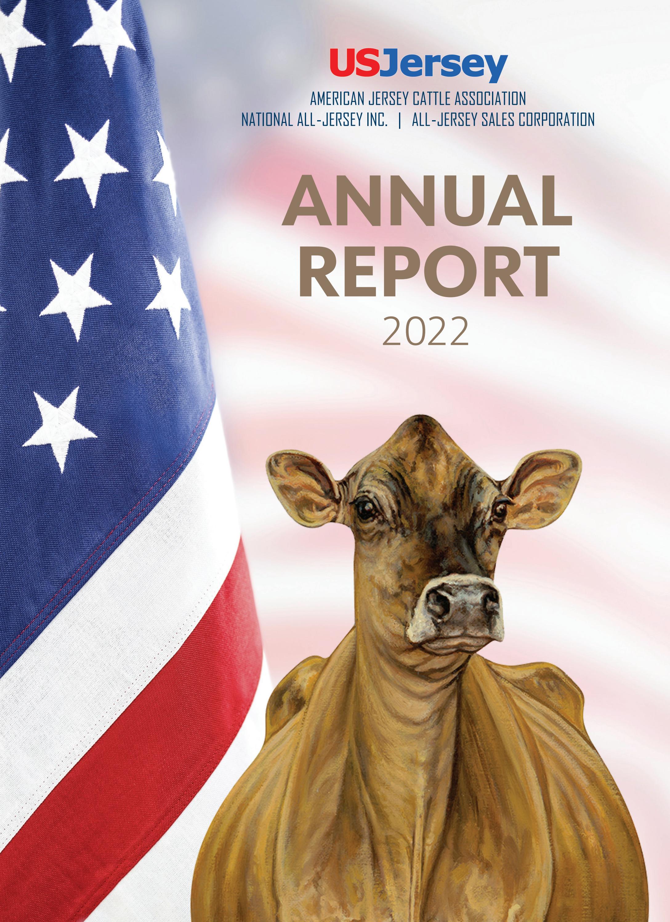 American Jersey Cattle Association, National All-Jersey Annual Report ...