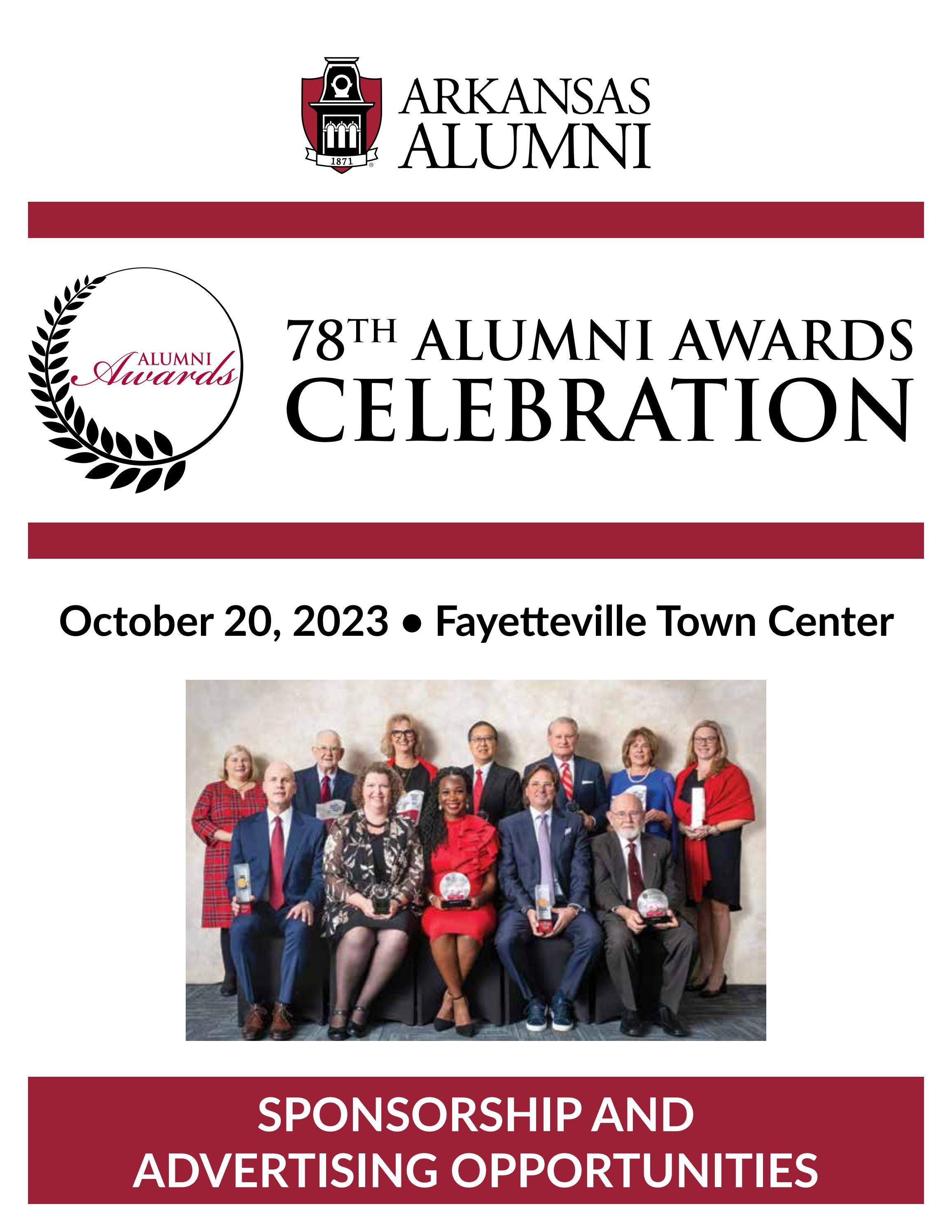 2023 Alumni Awards Celebration Sponsorship and Advertising ...