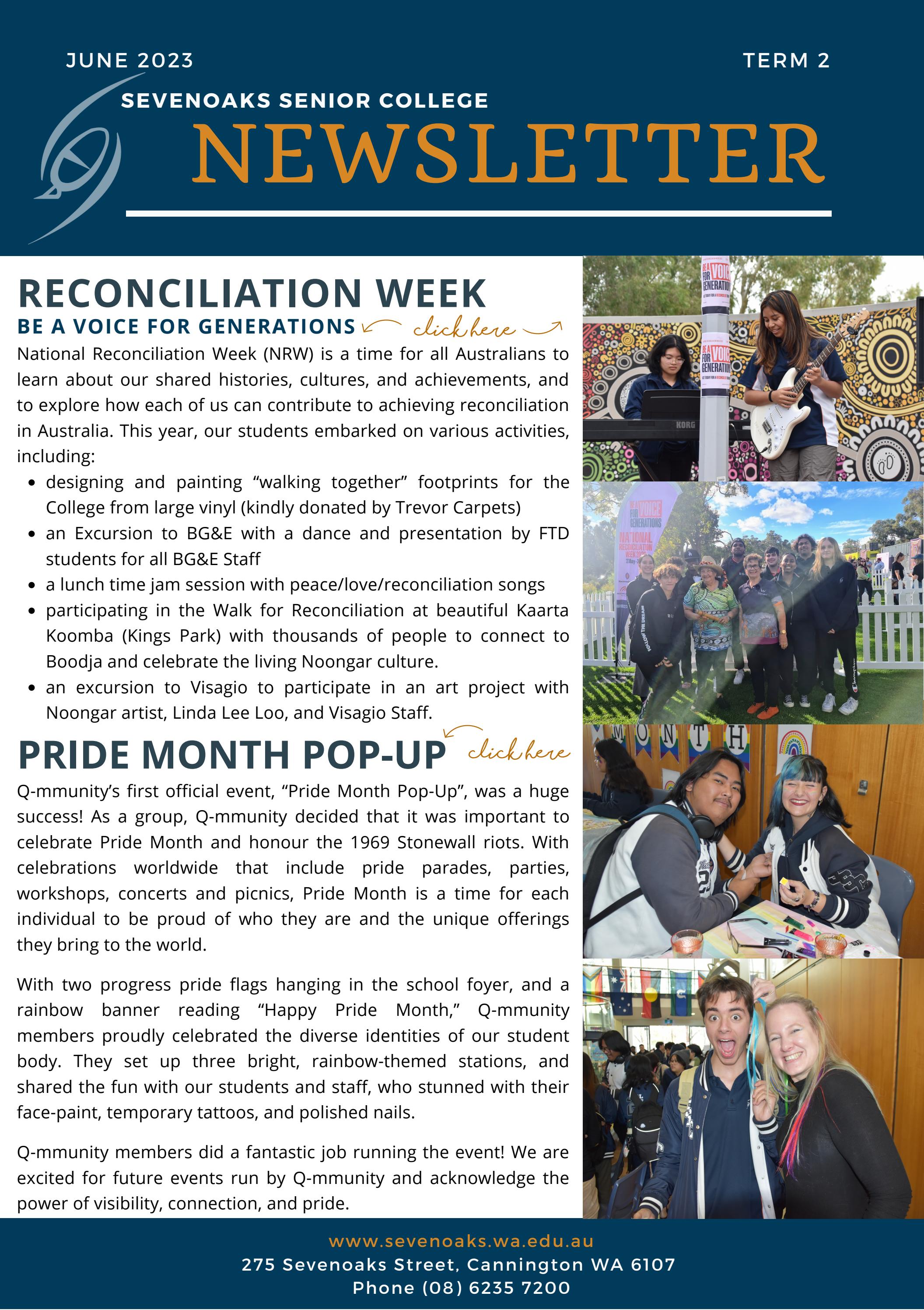 Sevenoaks Senior College Term 2 Newsletter 2023 by ...
