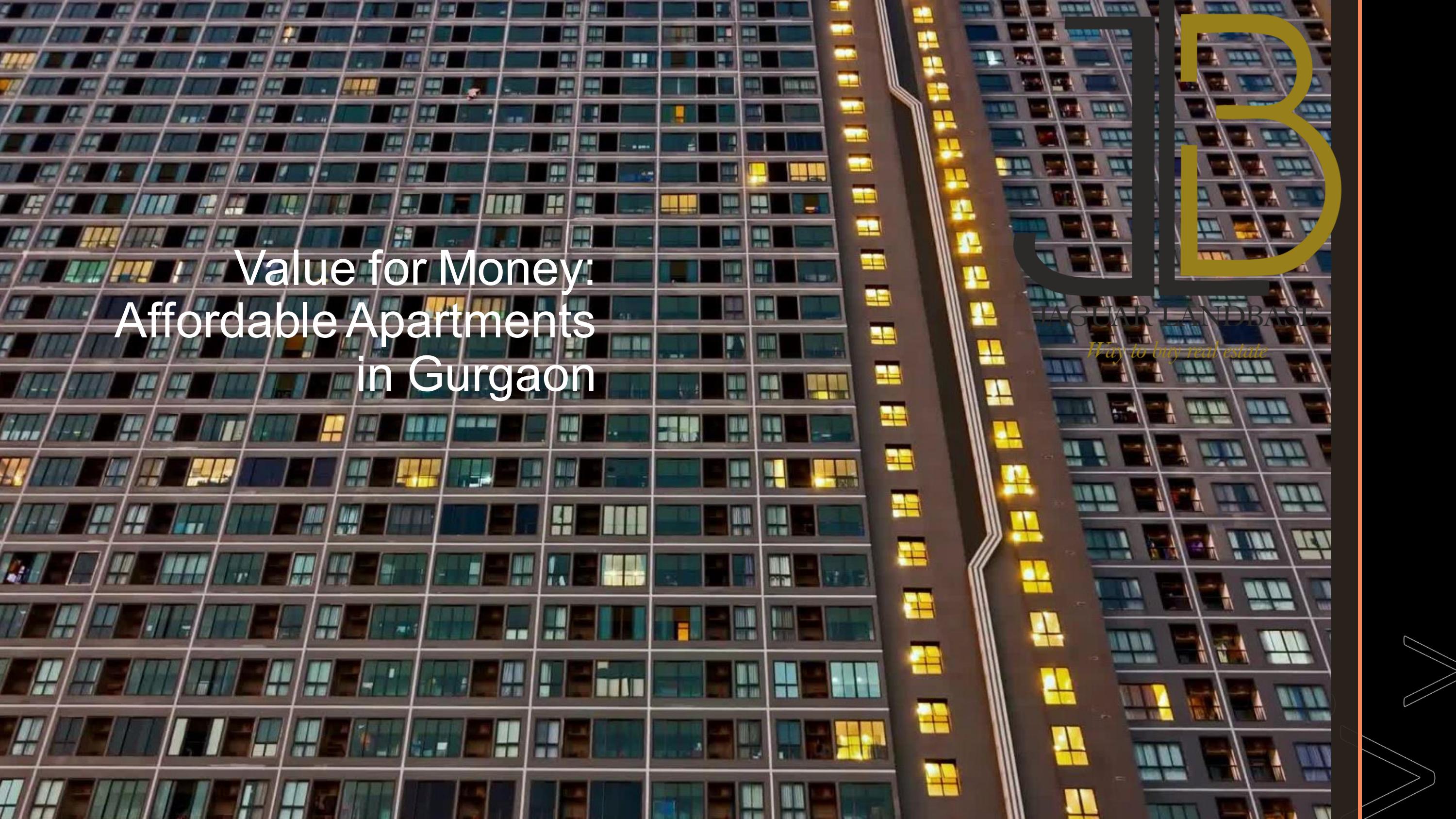Value for Money Affordable Apartments in Gurgaon by Jaguarlandbase Issuu