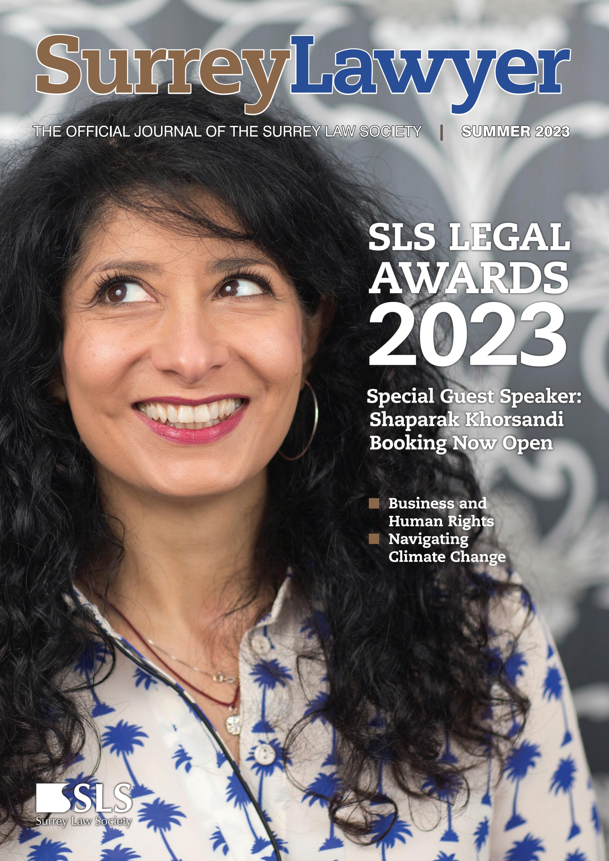 Surrey Lawyer July 2023 by Benham Publishing Limited Issuu