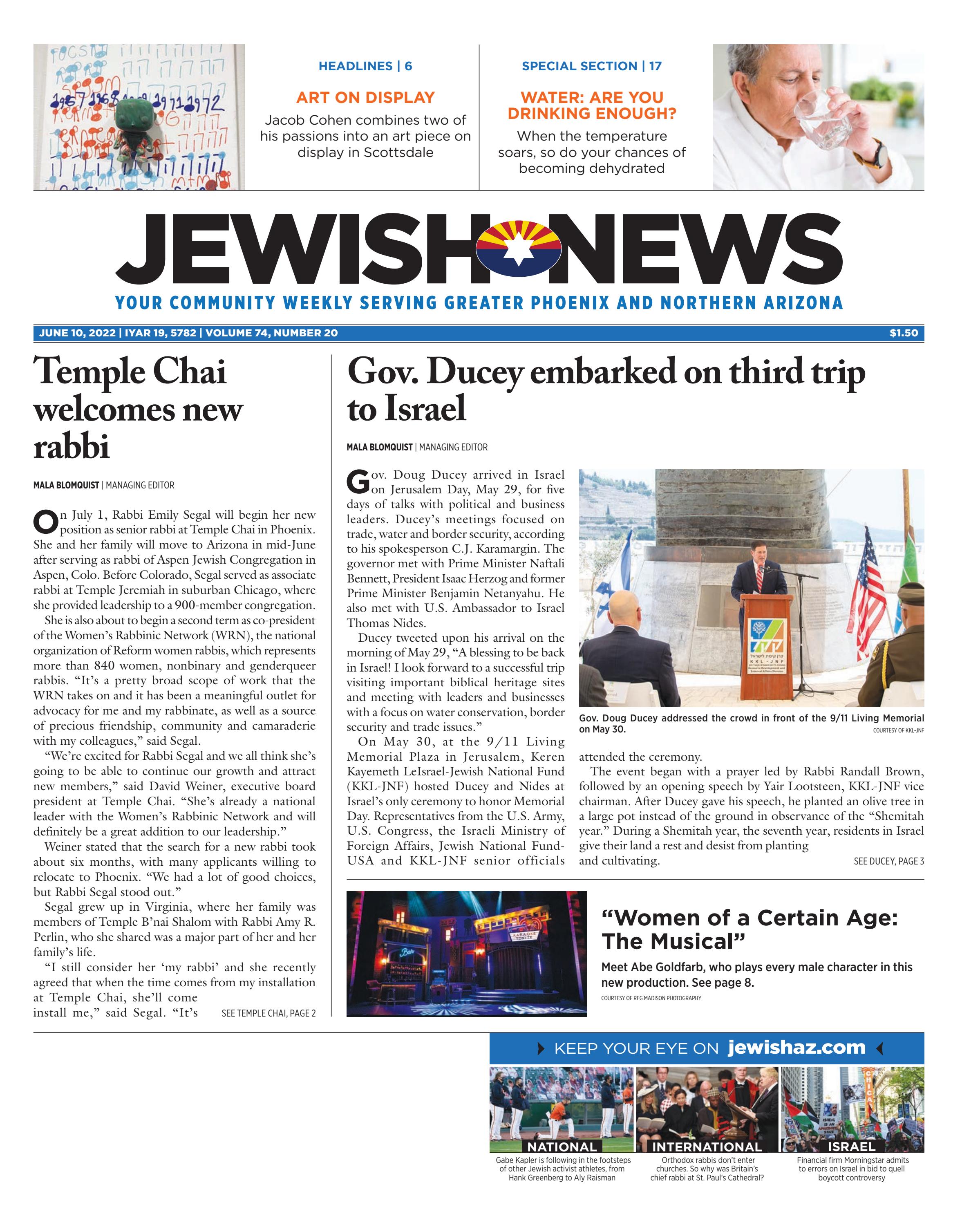 Jewish News, June 10, 2022 by jewishaz - Issuu