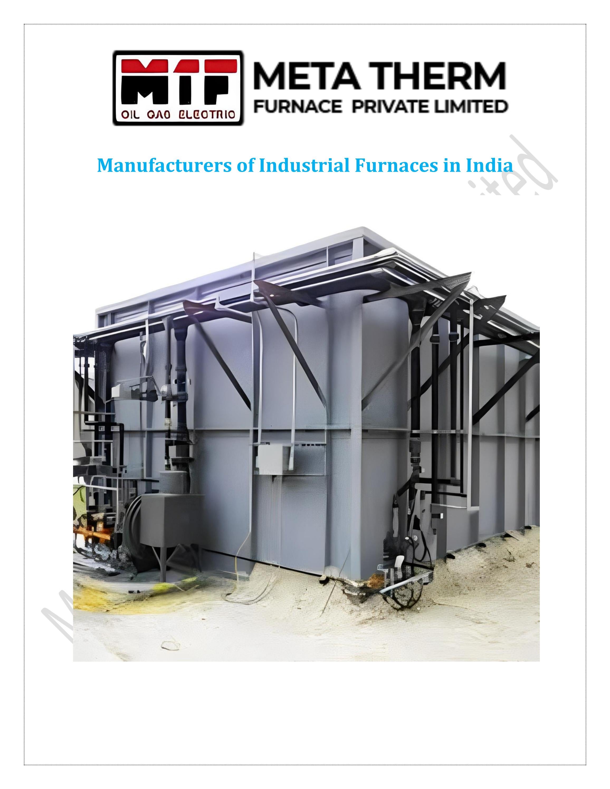 Manufacturers of Industrial Furnace Ovens in India by metatherm Issuu