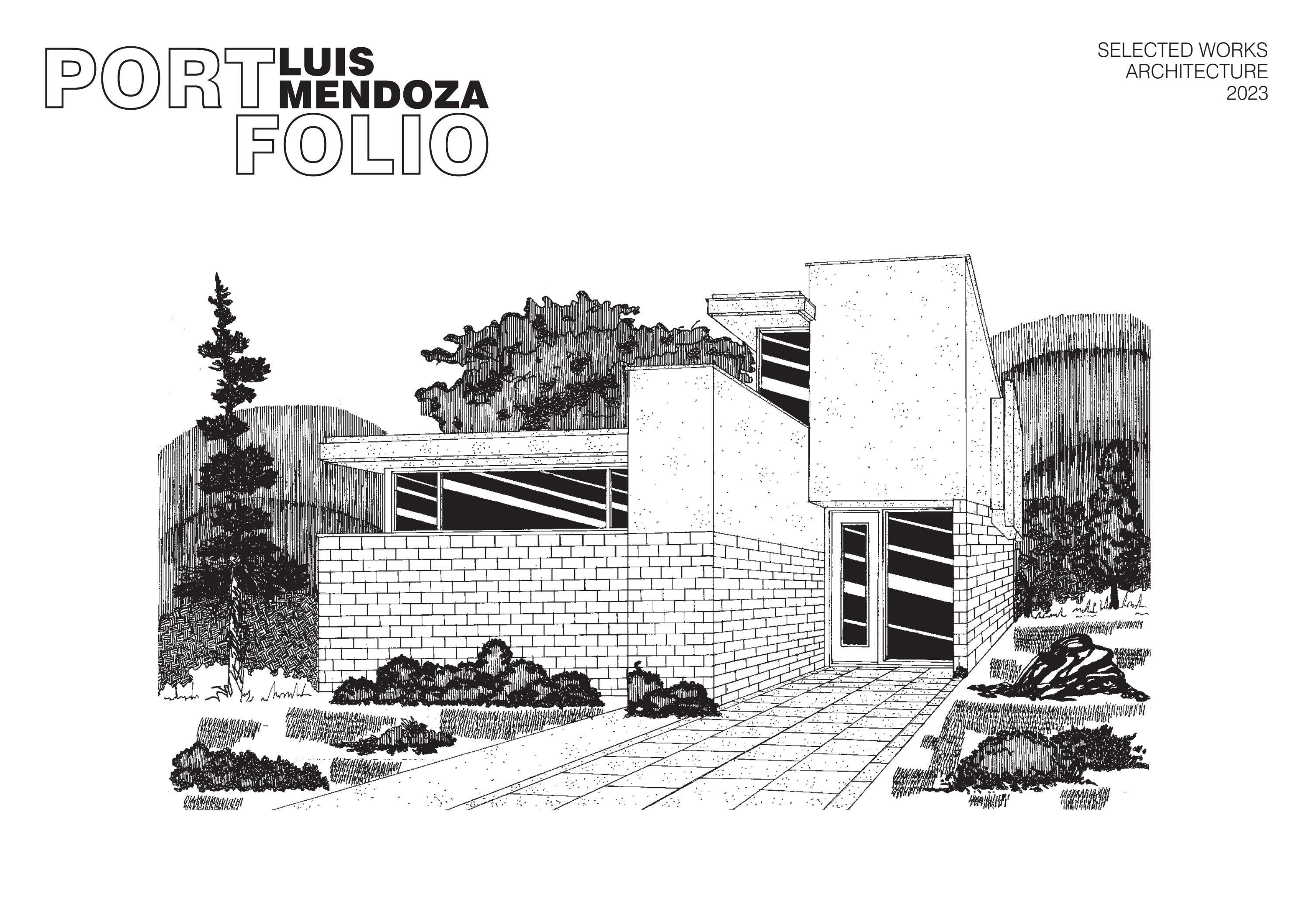 Architectural Portfolio_Luis Mendoza by luis_mendoza_arch_portfolio Issuu