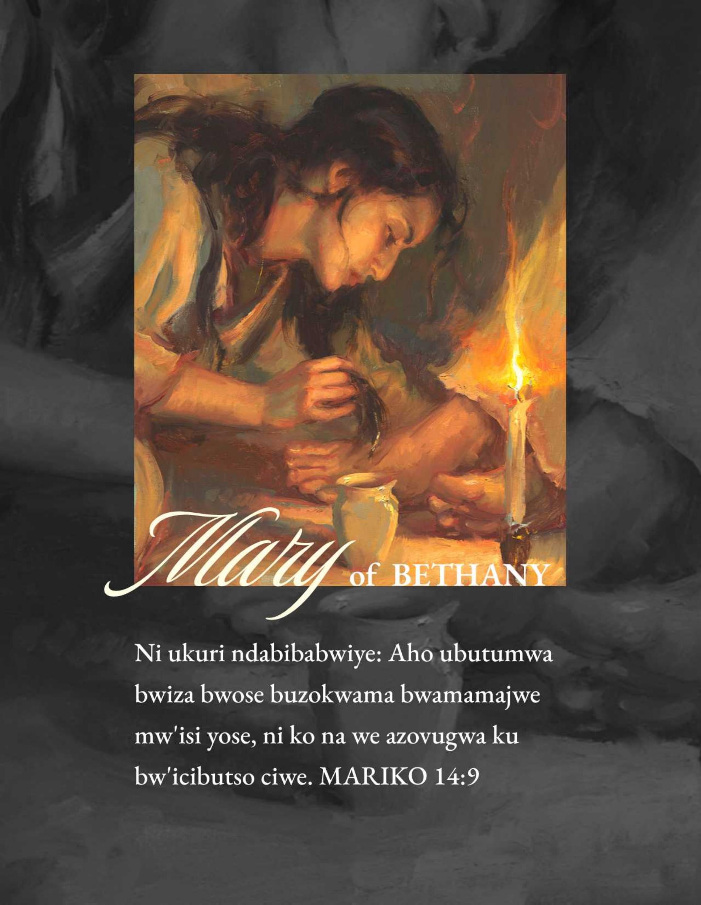 Kirundi Rundi Gospel Tract - A Memorial to Mary of Bethany by Christian ...