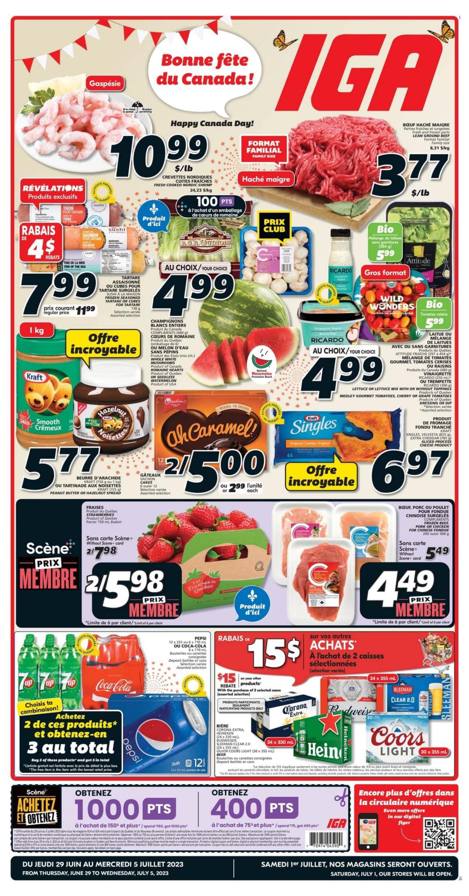 Circulaire IGA Valide du jeudi 29 juin au mercredi 5 juillet, 2023 by