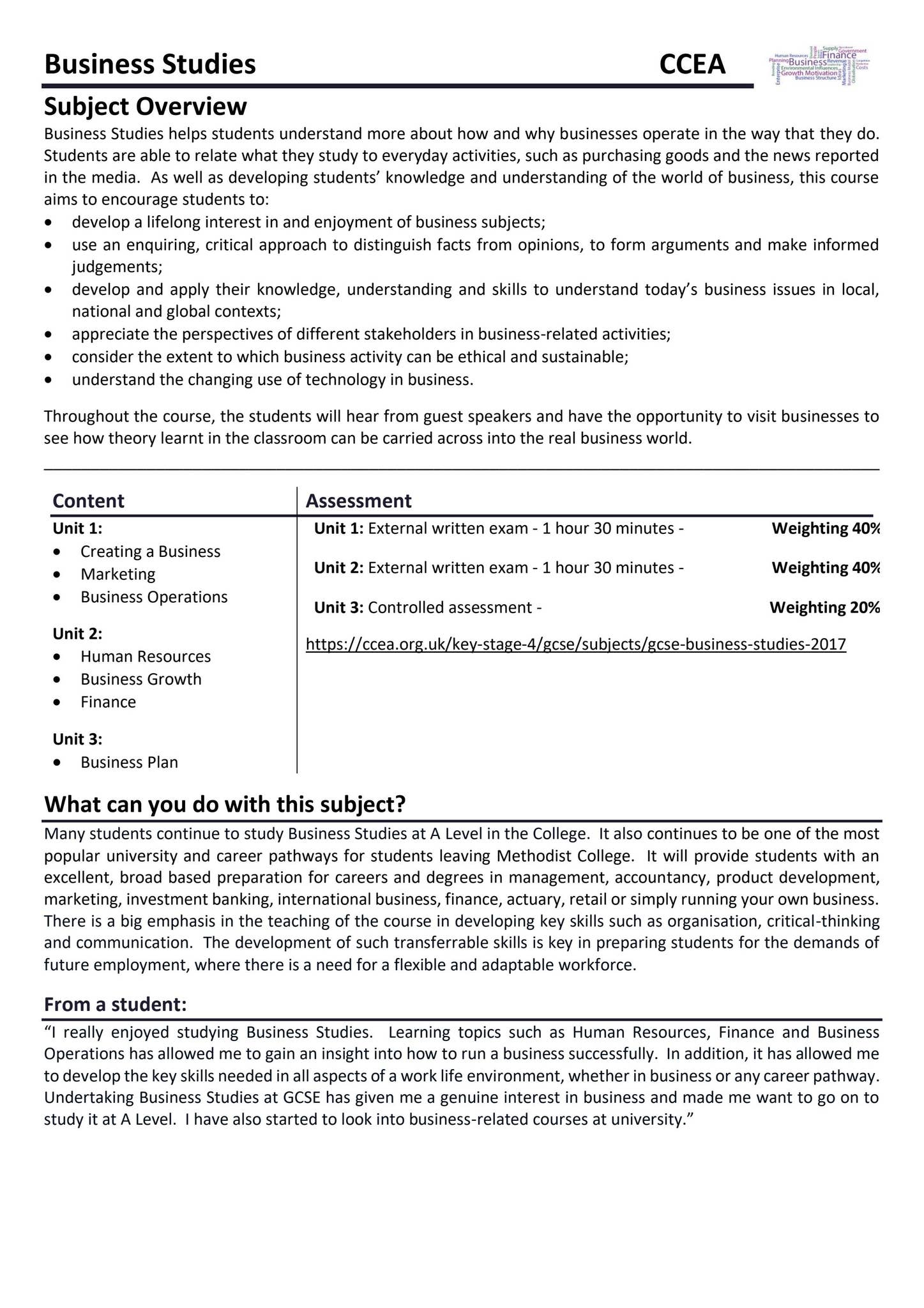 GCSE Courses Information Booklet 2023 - 2024 by methody - Issuu