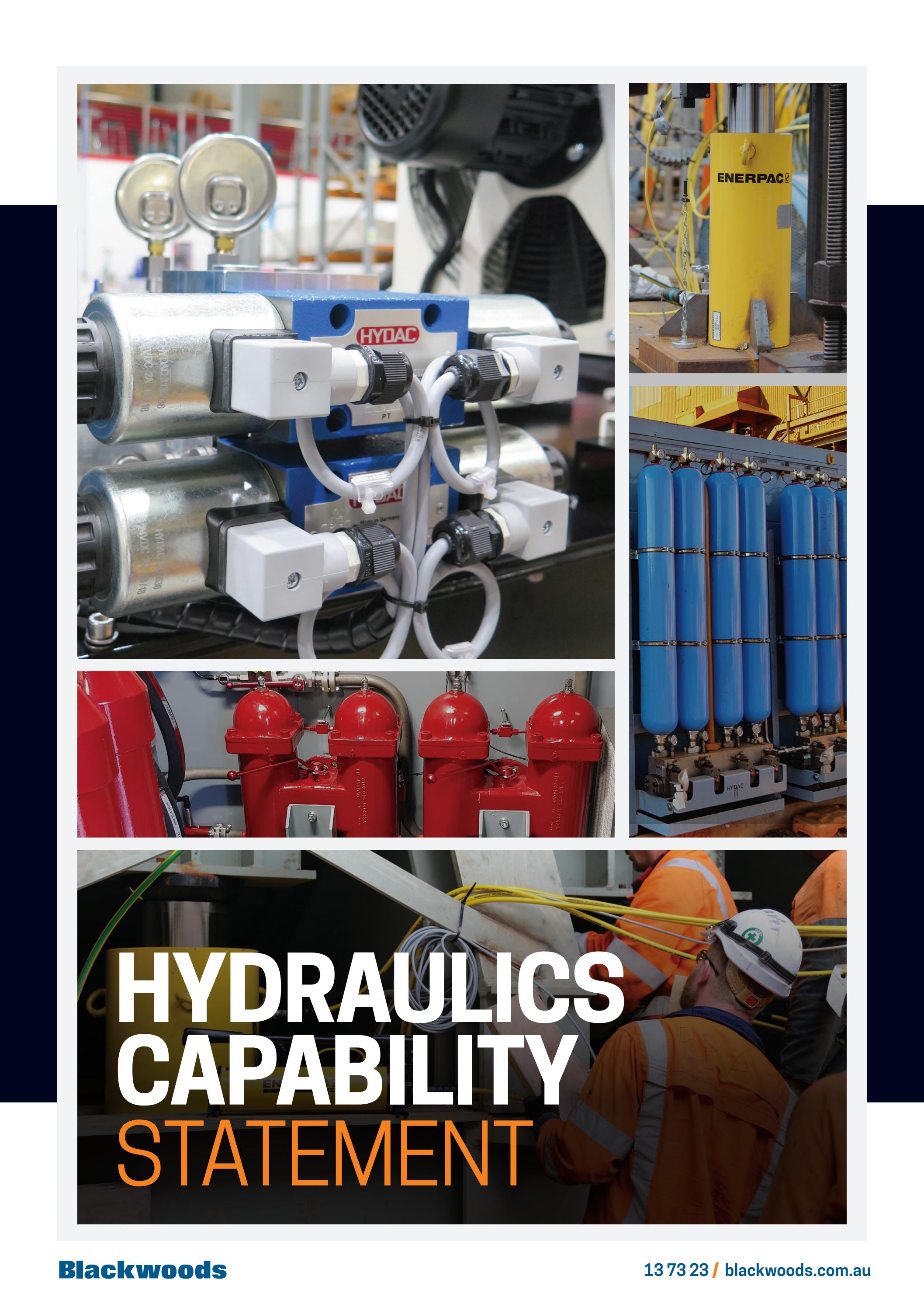 Hydraulics Capability Statement by Blackwoods Issuu