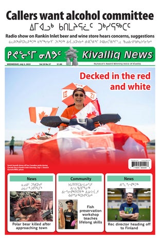 Cover of "Kivalliq News - July 5, 2023"