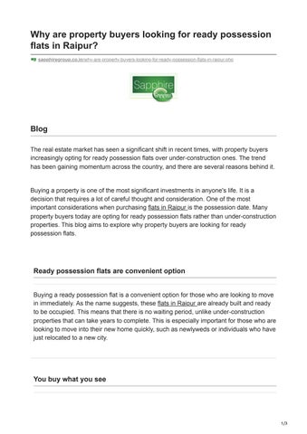 3 bhk Apartment in Raipur