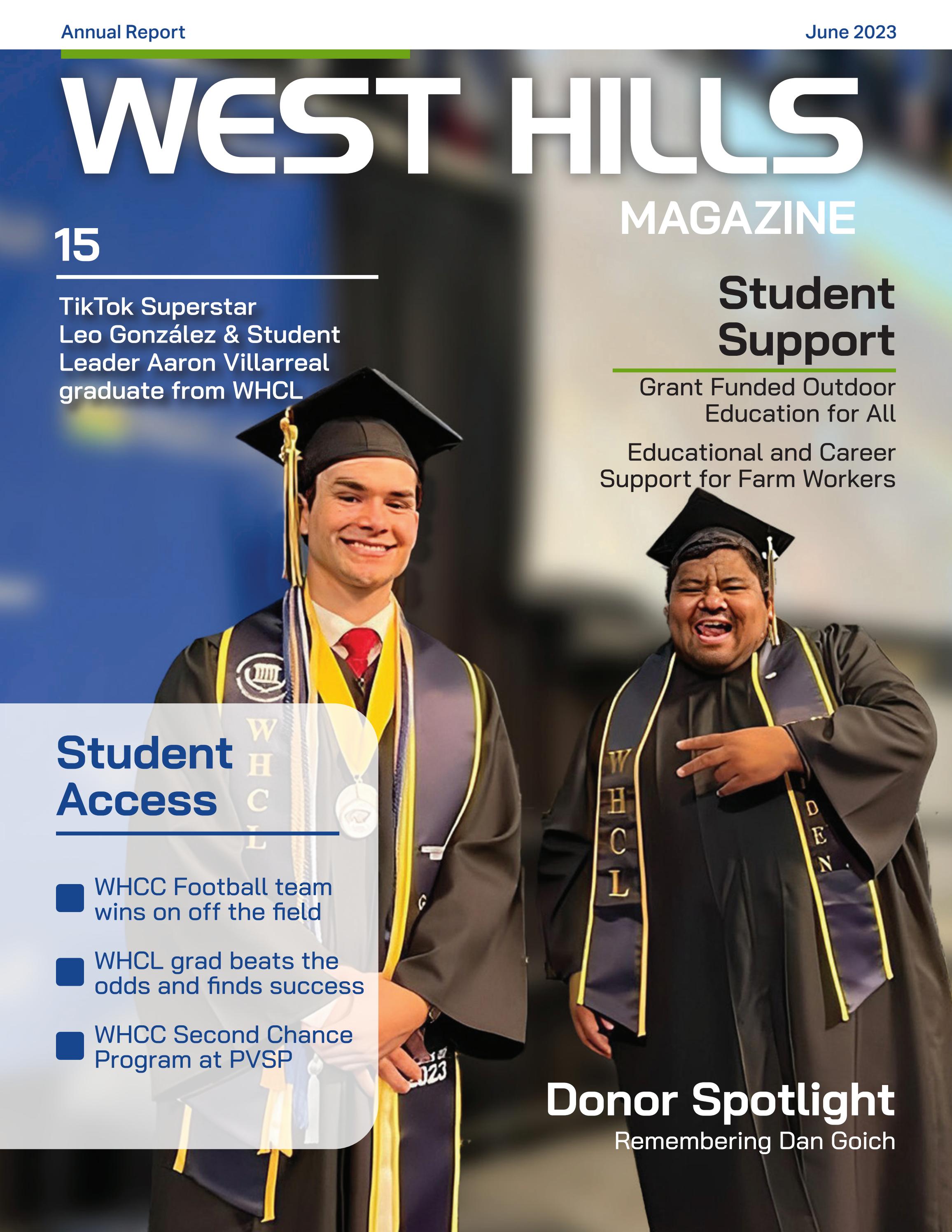 West Hills Magazine 2023 by West Hills Colleges Issuu