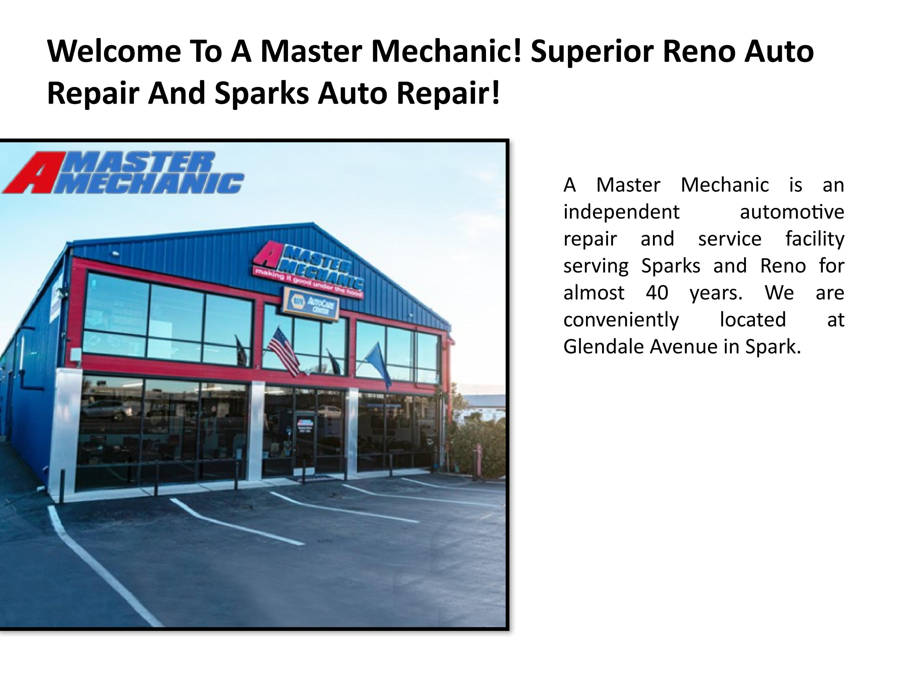 A Master MechanicTire Services Reno by Reno Transmission Issuu