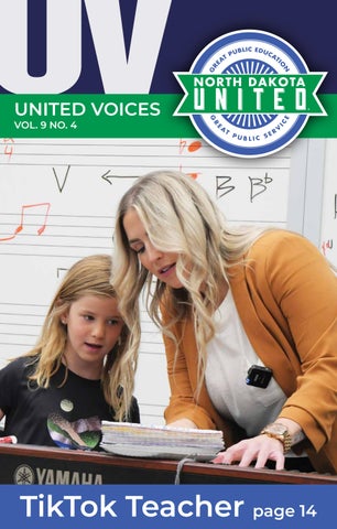 Cover of "United Voices, Vol. 9 No. 4"