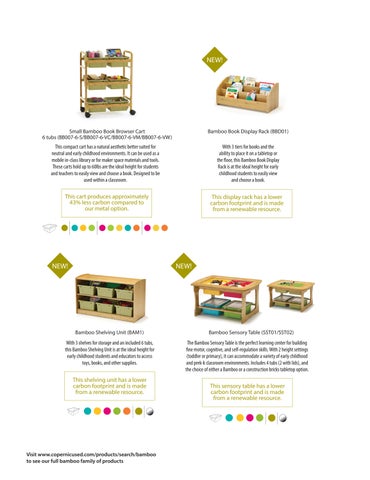 Copernicus Educational Products - Early Childhood Education Product 家具手册 - 2023 第 7 页