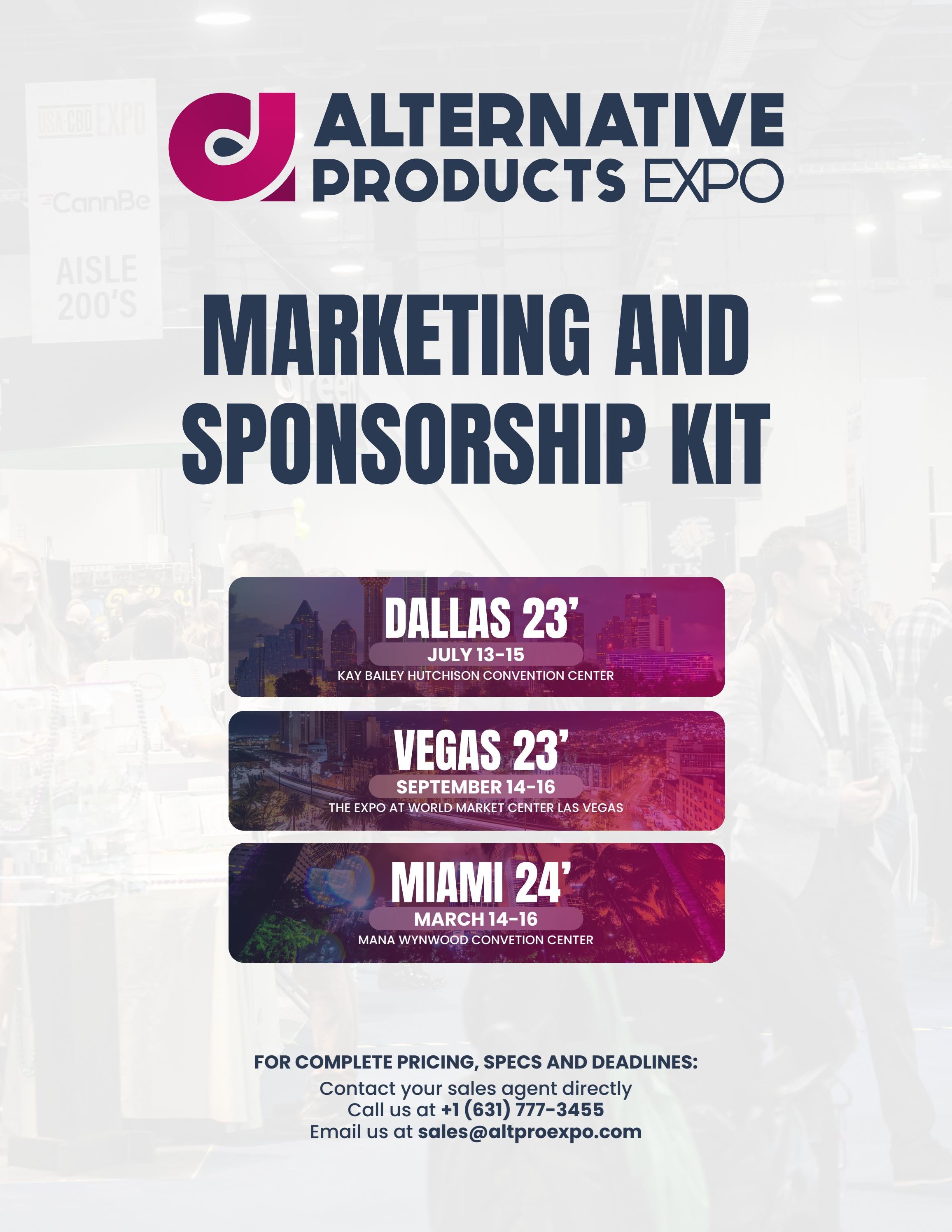 Alt Pro Expo Marketing & Sponsorship Kit (USA) by Marketing Team Issuu